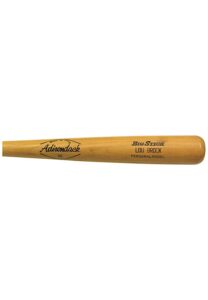 1971-79 Lou Brock St. Louis Cardinals Game-Used & Autographed Bat