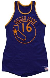 1971 Al Attles Golden State Warriors Game-Used Road Jersey and 1965 SF Warriors Game-Used Shorts 