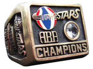 1971 Bill Sharman ABA Utah Stars Championship Ring