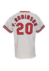 1971 Frank Robinson Baltimore Orioles World Series Game 1 Game-Used & Autographed Home Jersey