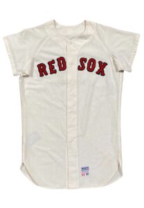 1971 Luis Aparicio Boston Red Sox Game-Used Home Flannel Jersey