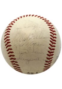 1971 Pittsburgh Pirates Team-Signed ONL Baseball