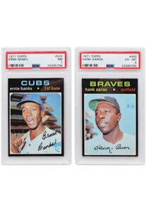 1971 Topps Baseball Complete Card Set