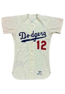 1971 Von Joshua LA Dodgers Game-Used Flannel Jersey