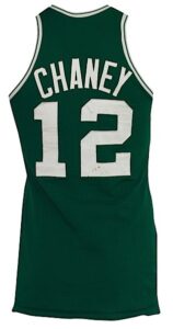 1972-1973 Don Chaney Boston Celtics Game-Used Road Jersey