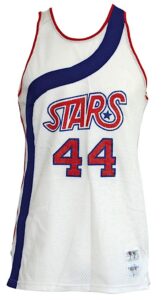 1972-1973 Henry “Toothpick” Williams Utah Stars ABA Game-Used Home Jersey