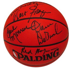 1972-1973 NY Knicks World Championship Team Autographed Basketball