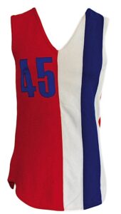 1972-1973 Phil Chenier Baltimore Bullets Game-Used Road Uniform