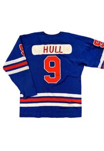 1972-73 Bobby Hull Winnipeg Jets WHA Inaugural Season Game-Used Jersey