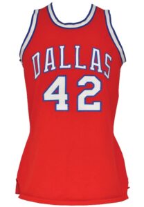 1972-73 Collis Jones ABA Dallas Chaparrals Game-Used Road Jersey