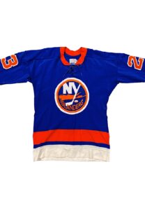 1972-73 Garry Howatt/Bob Nystrom New York Islanders Game-Used Inaugural Season Jersey