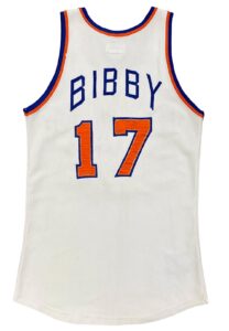 1972-73 Henry Bibby NY Knicks Rookie Game-Used Jersey