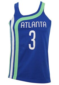 1972-73 Herm Gilliam Atlanta Hawks Game-Used Road Jersey