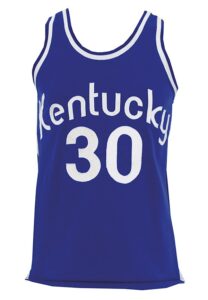 1972-73 Rick Mount ABA Kentucky Colonels Game-Used Road Uniform