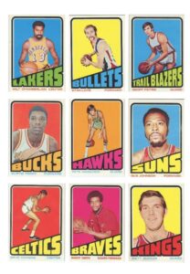 1972-73 Topps Basketball Card Complete Set – Vendor Fresh