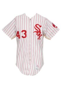 1972 Dave Lemonds Chicago White Sox Game-Used Home Jersey