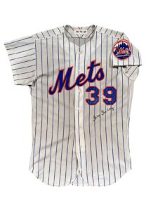 1972 Gary Gentry NY Mets Game-Used & Signed Home Jersey