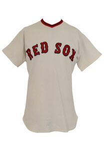 1972 Gary Peters Boston Red Sox Game-Used Home Jersey