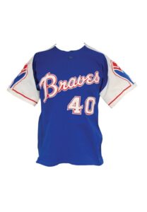 1972 George Stone Atlanta Braves Game-Used Road Jersey