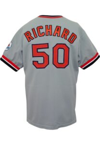 1972 J.R. Richard Houston Astros Game-Used & Autographed Road Jersey