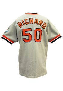 1972 J.R. Richard Houston Astros Game-Used & Autographed Road Jersey