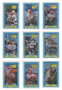 1972 Kellogg’s All-Time Greats Baseball Cards with Babe Ruth In-Store Display