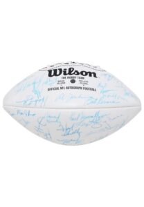 1972 Miami Dolphins Reunion Team-Signed Football