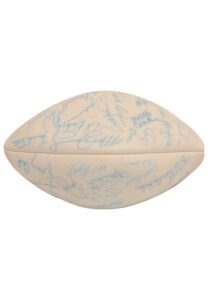 1972 Miami Dolphins Team-Signed Football