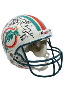 1972 Miami Dolphins Team-Signed Full Size Helmet