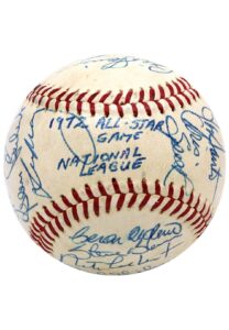 1972 National League All-Stars Team-Signed ONL Baseball