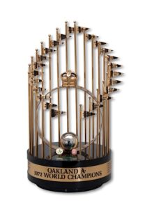 1972 Oakland A’s World Series Full Size Trophy