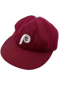 1972 Steve Carlton Philadelphia Phillies Game-Used Hat