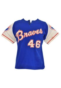 1972 Tom Kelley Atlanta Braves Game-Used Road Jersey