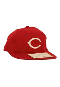 1972 Tony Perez Cincinnati Reds Game-Used Hat