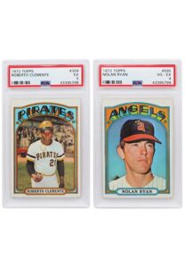 1972 Topps Baseball Complete Card Set