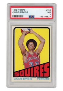 1972 Topps Julius Erving #195