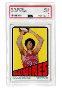 1972 Topps Julius Erving #195