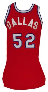 1973-1974 #52 Dallas Chapparals / San Antonio Spurs ABA Game-Used Road Jersey