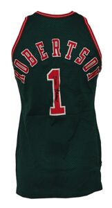 1973-1974 Oscar Robertson Milwaukee Bucks Game-Used & Autographed Road Jersey