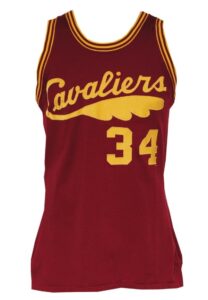 1973-74 Austin Carr Cleveland Cavaliers Game-Used Road Uniform