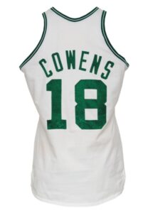 1973-74 Dave Cowens Boston Celtics Game-Used Home Uniform