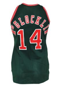 1973-74 Jon McGlocklin Milwaukee Bucks Game-Used Road Uniform