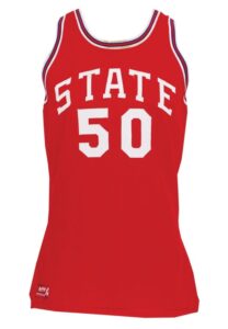 1973-74 Mike Buurma North Carolina State Wolfpack Game-Used Road Jersey