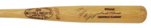 1973-75 Frank Robinson Game-Ready and Autographed Bat