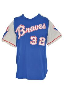 1973 Carl Morton Atlanta Braves Game-Used Road Jersey