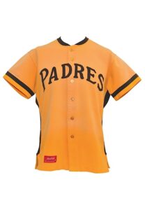 1973 Dave Winfield San Diego Padres Rookie Game-Used Home Jersey