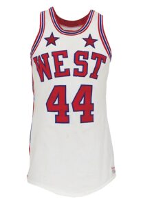 1973 Jerry West NBA All-Star Western Conference Game-Used Jersey