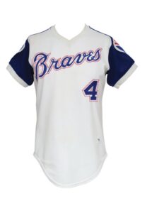 1973 Larvell Blanks Atlanta Braves Game-Used Home Jersey & 1974 Craig Robinson Atlanta Braves Game-Used Home Jersey