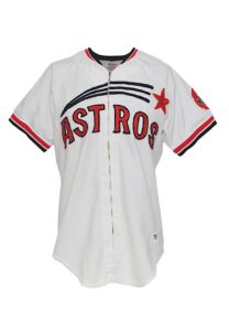 1973 Leo Durocher Houston Astros Manager’s Worn Shooting Star Home Uniform