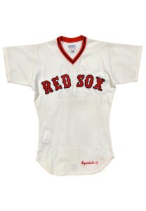 1973 Luis Aparicio Boston Red Sox Game-Used Home Jersey